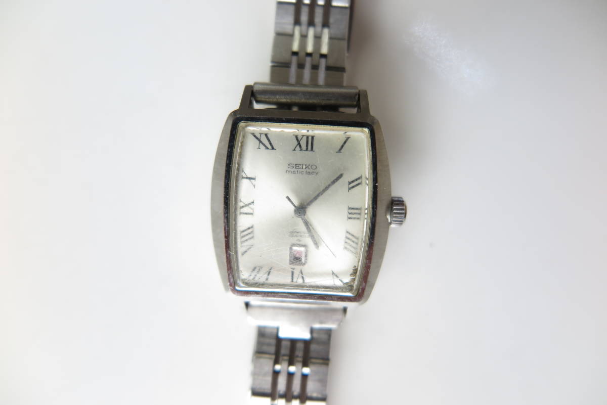 セイコー SEIKO マチックレディ matic lady 自動巻き 25石 3針デイト 