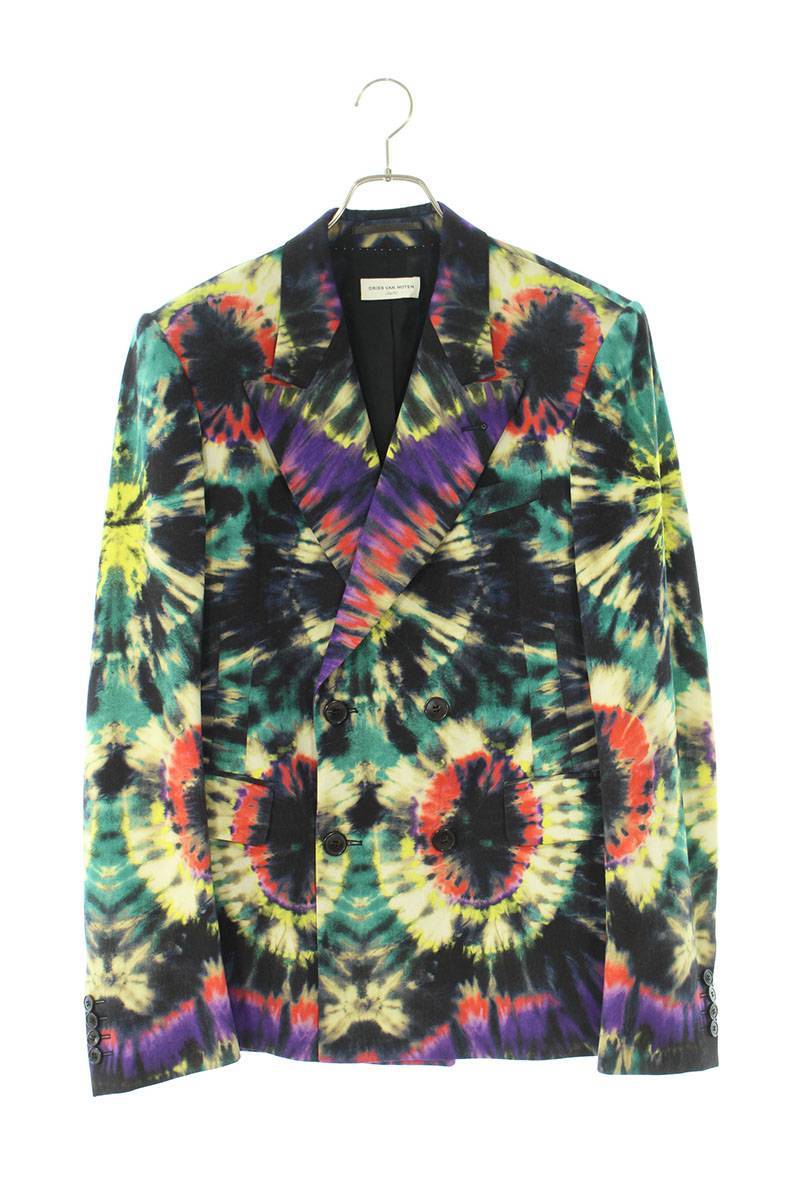 ドリスヴァンノッテン DRIES VAN NOTEN 19AW サイズ:48 タイダイ柄 