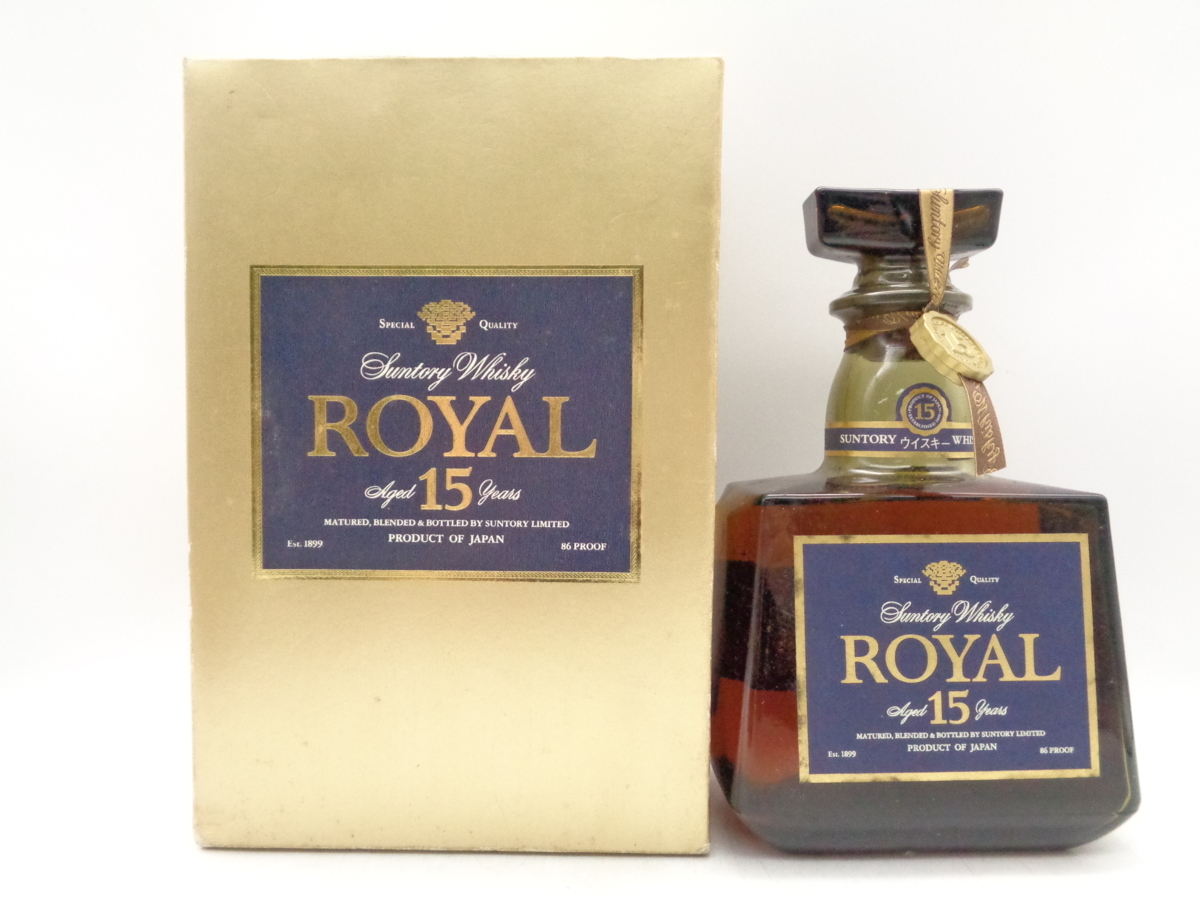 同梱OK商品】SUNTORY WHISKY ROYAL 15年 サントリー ウイスキー
