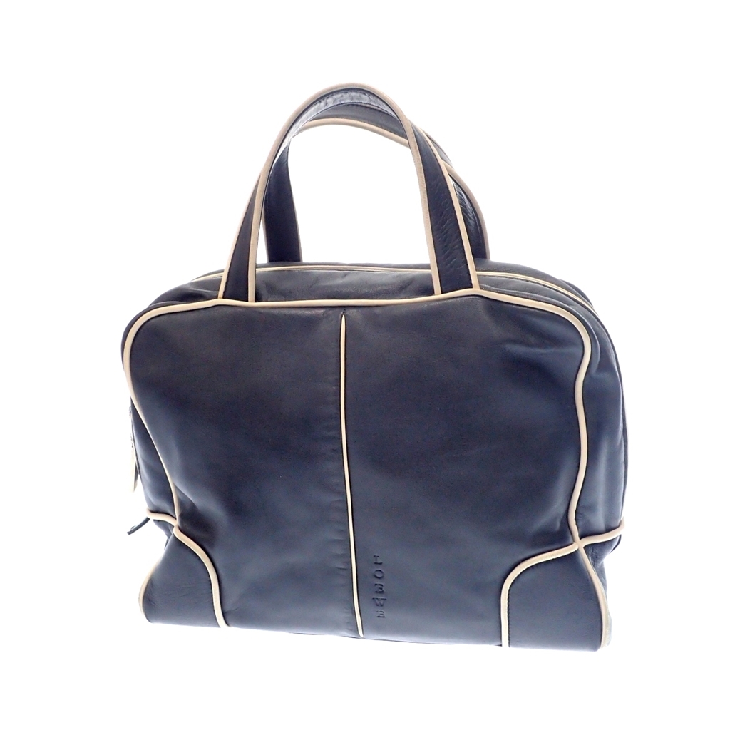  LOEWE ロエベ ナッパレザー ミニハンドバッグ ボストン ネイビー レディース(ハンドバッグ)｜売買されたオークション情報、yahooの商品情報をアーカイブ公開 - オークファン 女性用