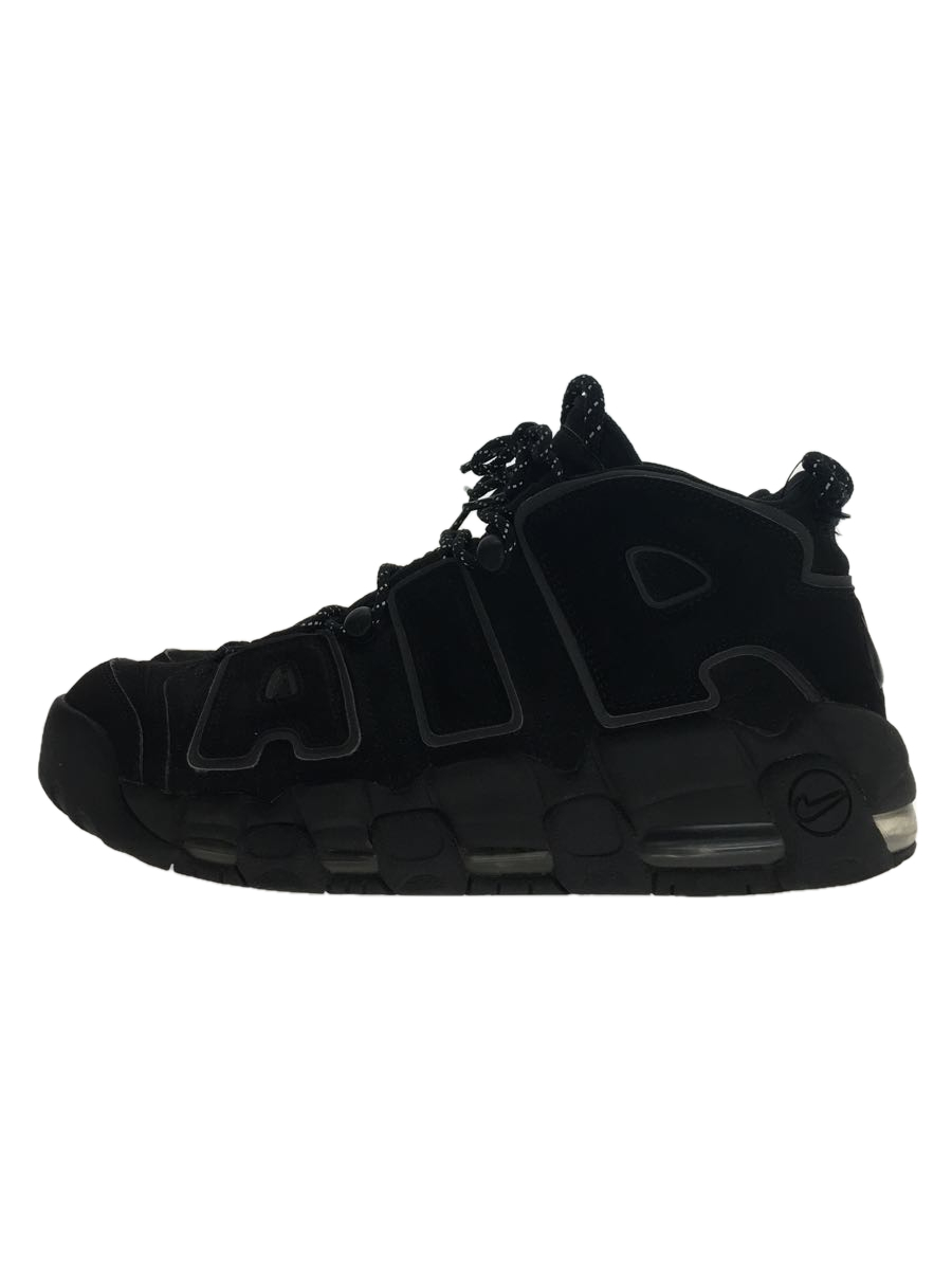 NIKE◆AIR MORE UPTEMPO/エアモアアップテンポ/ブラック/414962-004/27.5cm/BLK/ソー モア アップテンポ エア Black\u0027 \u0027Triple Uptempoが約1年ぶりに再登場