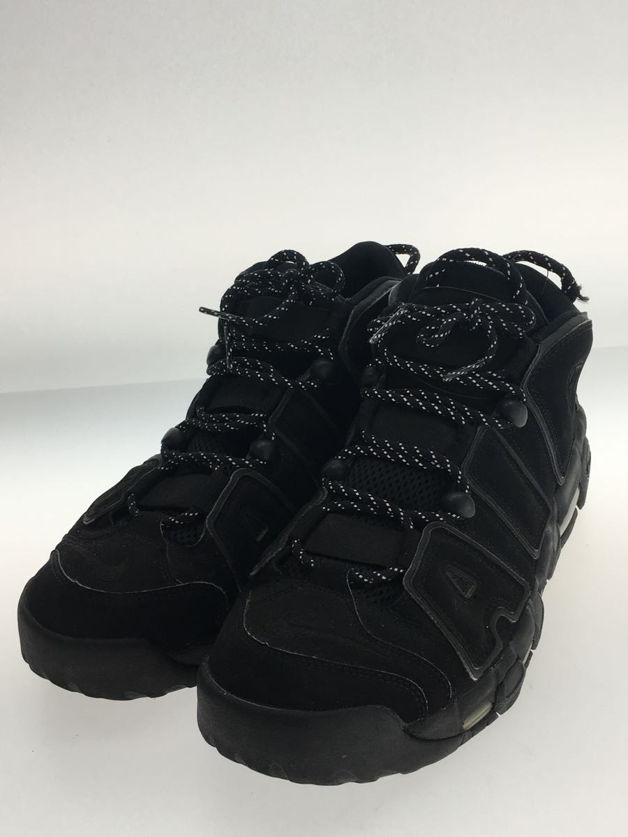 NIKE◆AIR MORE UPTEMPO/エアモアアップテンポ/ブラック/414962-004/27.5cm/BLK/ソー モア アップテンポ エア Black\u0027 \u0027Triple Uptempoが約1年ぶりに再登場
