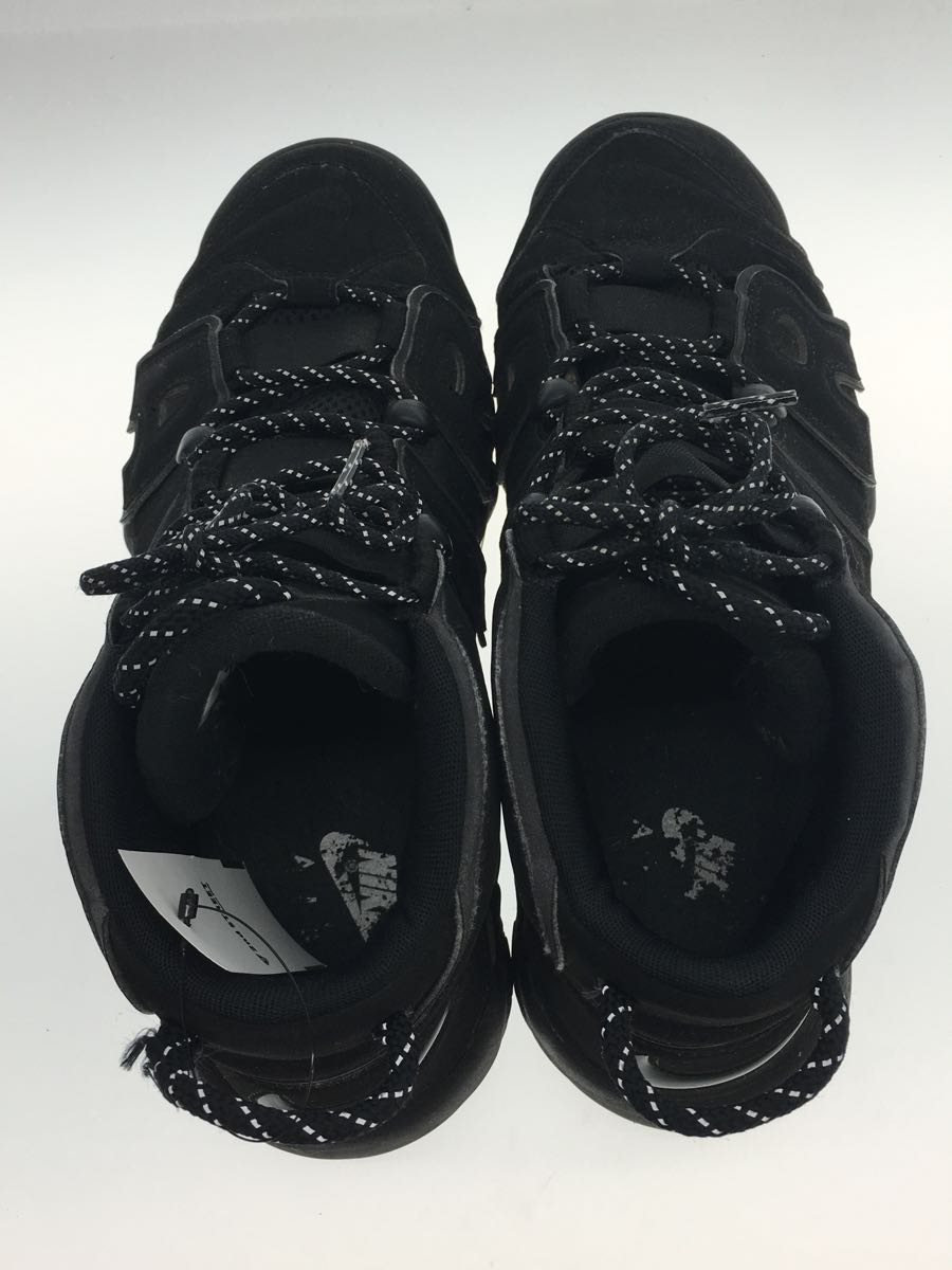 NIKE◆AIR MORE UPTEMPO/エアモアアップテンポ/ブラック/414962-004/27.5cm/BLK/ソー モア アップテンポ エア Black\u0027 \u0027Triple Uptempoが約1年ぶりに再登場