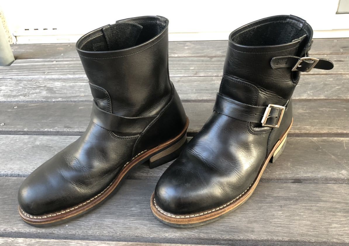HAWKINS ホーキンス ショートエンジニアブーツ GT-4035 サイズ9E (27cm 