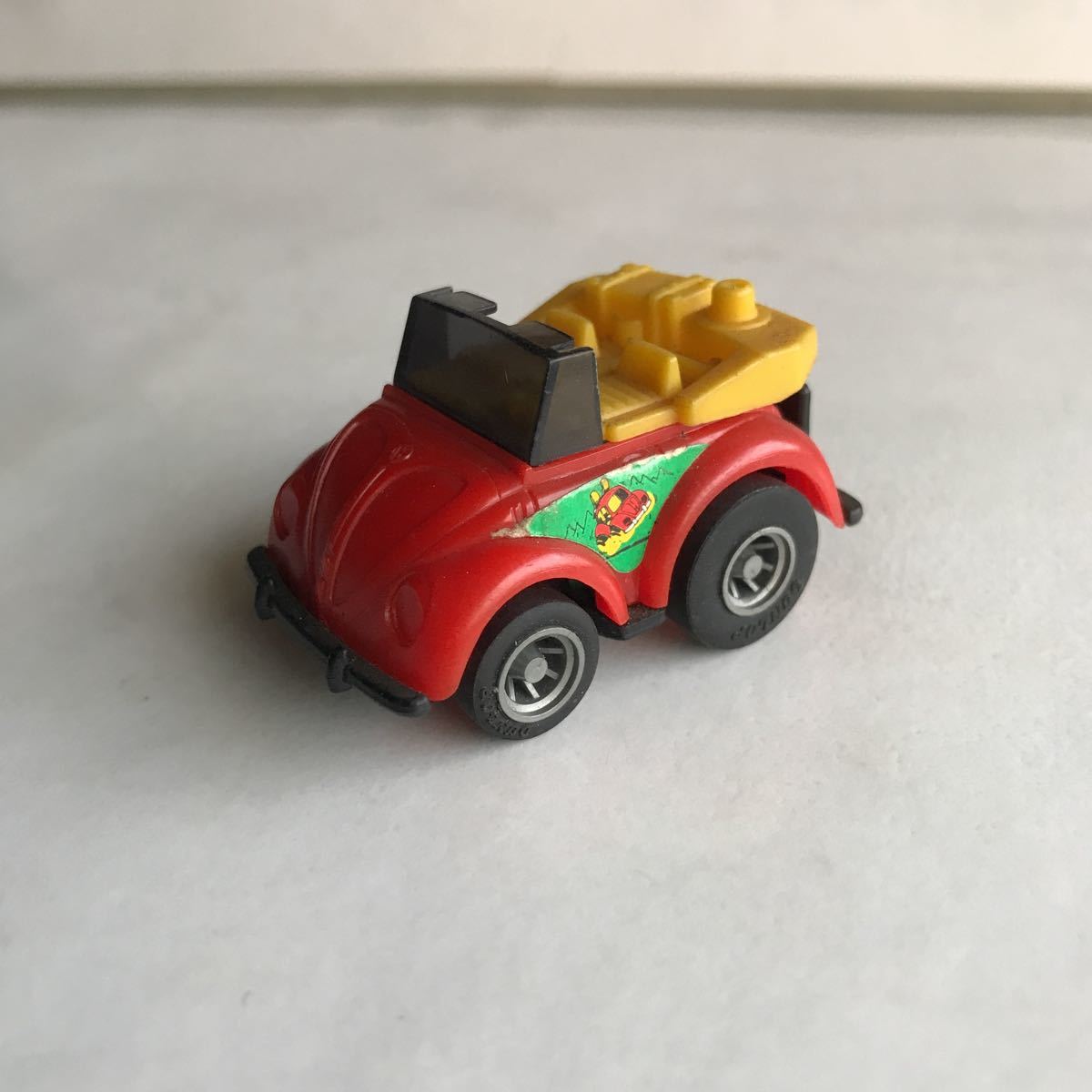 □昭和レトロ チョロQ A-9 VW-2OPEN 赤 フォルクスワーゲンビートル