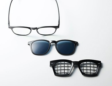 新品☆JINS＆SUN VERDY 限定 アイウエアスタンドセット VICK 眼鏡 Type