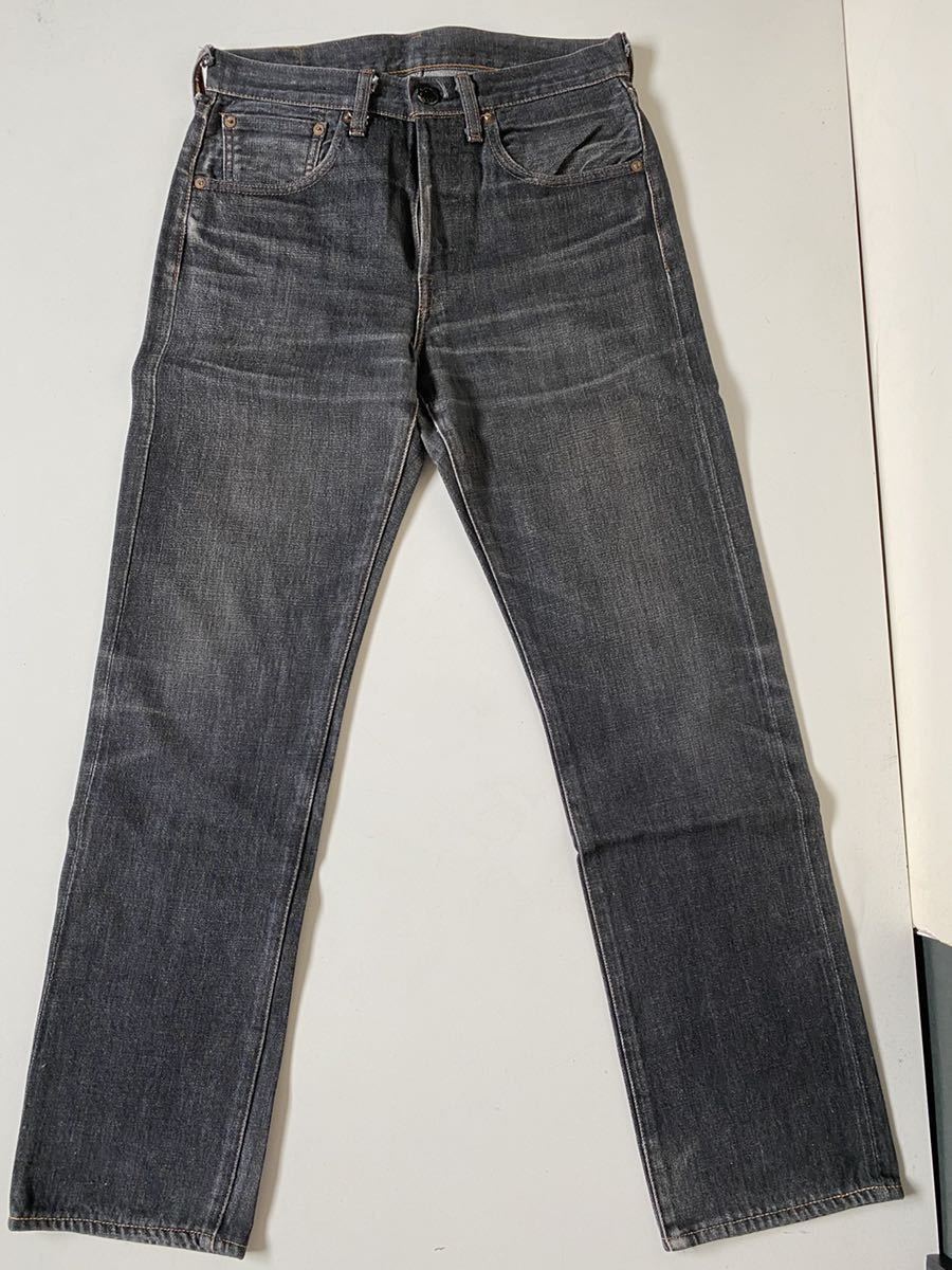 WARP AND WOOF BLACK DENIM PANTS ワープアンドウーフ デニムパンツ 