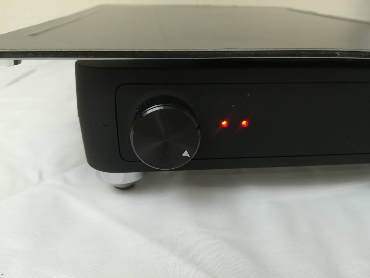 【OH10】美品 アビエン マジックグリル ホットプレート abien MAGIC GRILL JF-MG01-B コンパクト スマートグリル 厚さ3mm 中古現状品_10