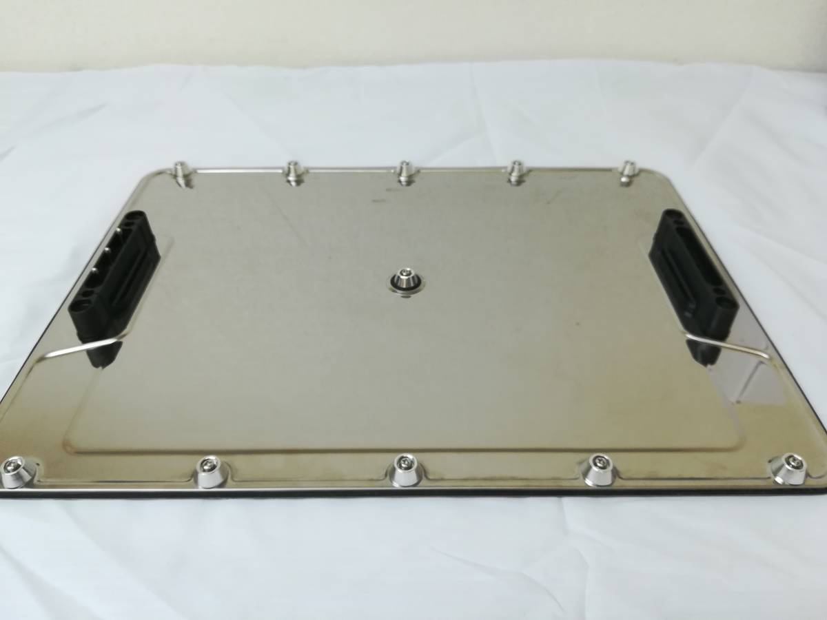 【OH10】美品 アビエン マジックグリル ホットプレート abien MAGIC GRILL JF-MG01-B コンパクト スマートグリル 厚さ3mm 中古現状品_4