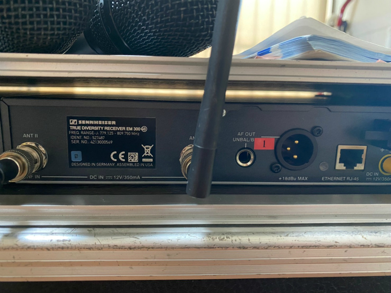 1円 SENNHEISER B帯 新スプリアス規格対応 ワイヤレスマイク EW335 G3