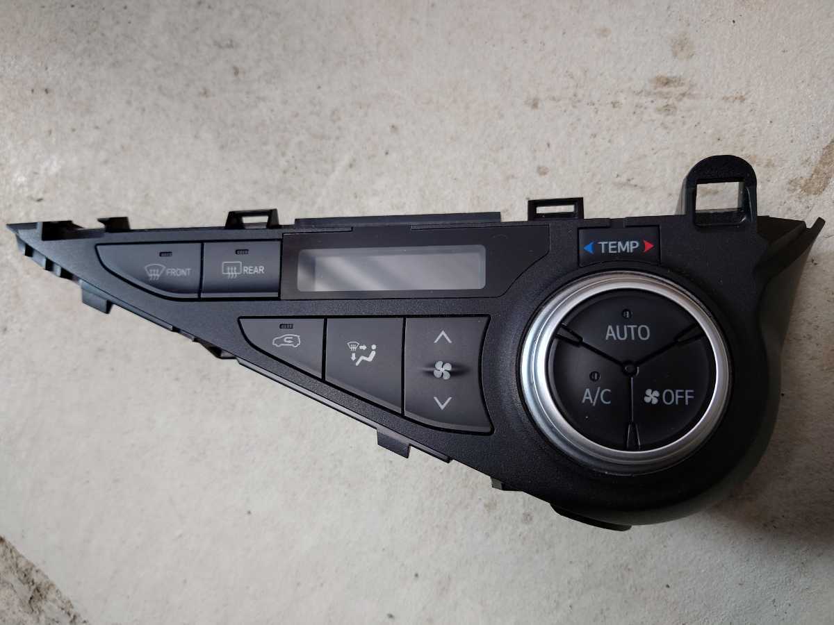 アクア NHP10 エアコンパネル 中期Gグレード 黒シボの入札履歴 - 入札  