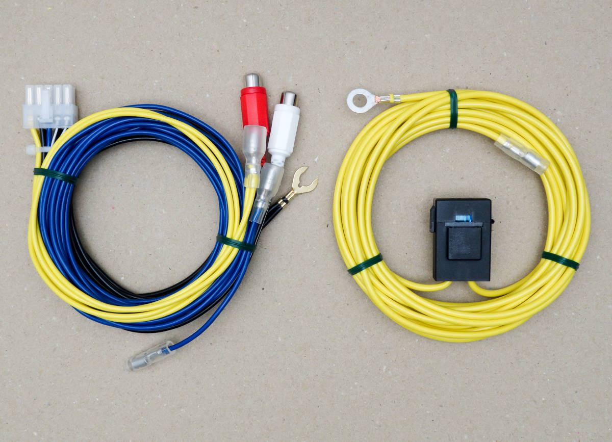TS-WH1000A系用 2Sq 5m バッ直 電源コードセット Ⅱ カロッツェリア 2Sq 5m バッ直 電源コードセット TS-WH1000A TS-WX70DA