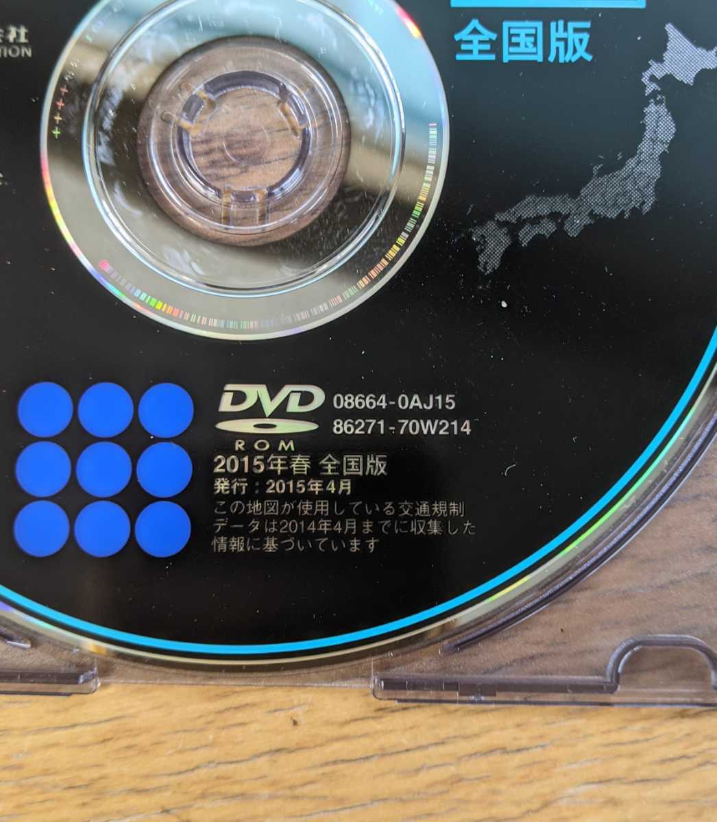 純正 トヨタ 2026年最新Yahoo!オークション DVD ナビ A1Q 2015年 春 2015の dvd ROM -トヨタ 2014年 A2M 版 純正ナビコン付
