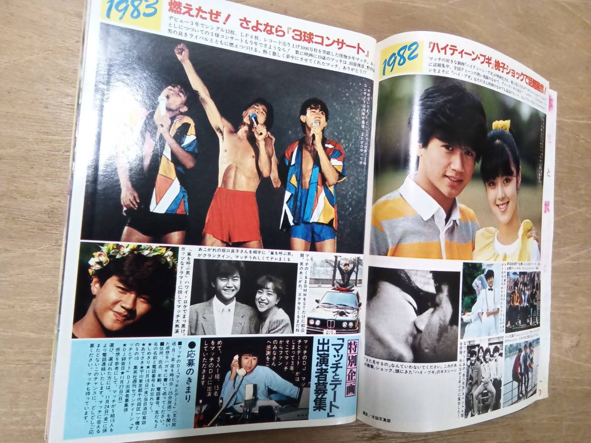 s 週刊セブンティーン 1983年11月29日/シブがき隊 伊藤麻衣子 長江健次