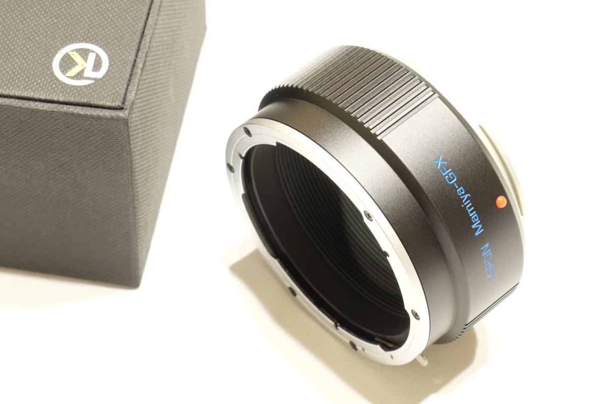 KIPON（キポン）マウントアダプター　マミヤ645レンズ／フジフィルムGFXボディ用新同品_1