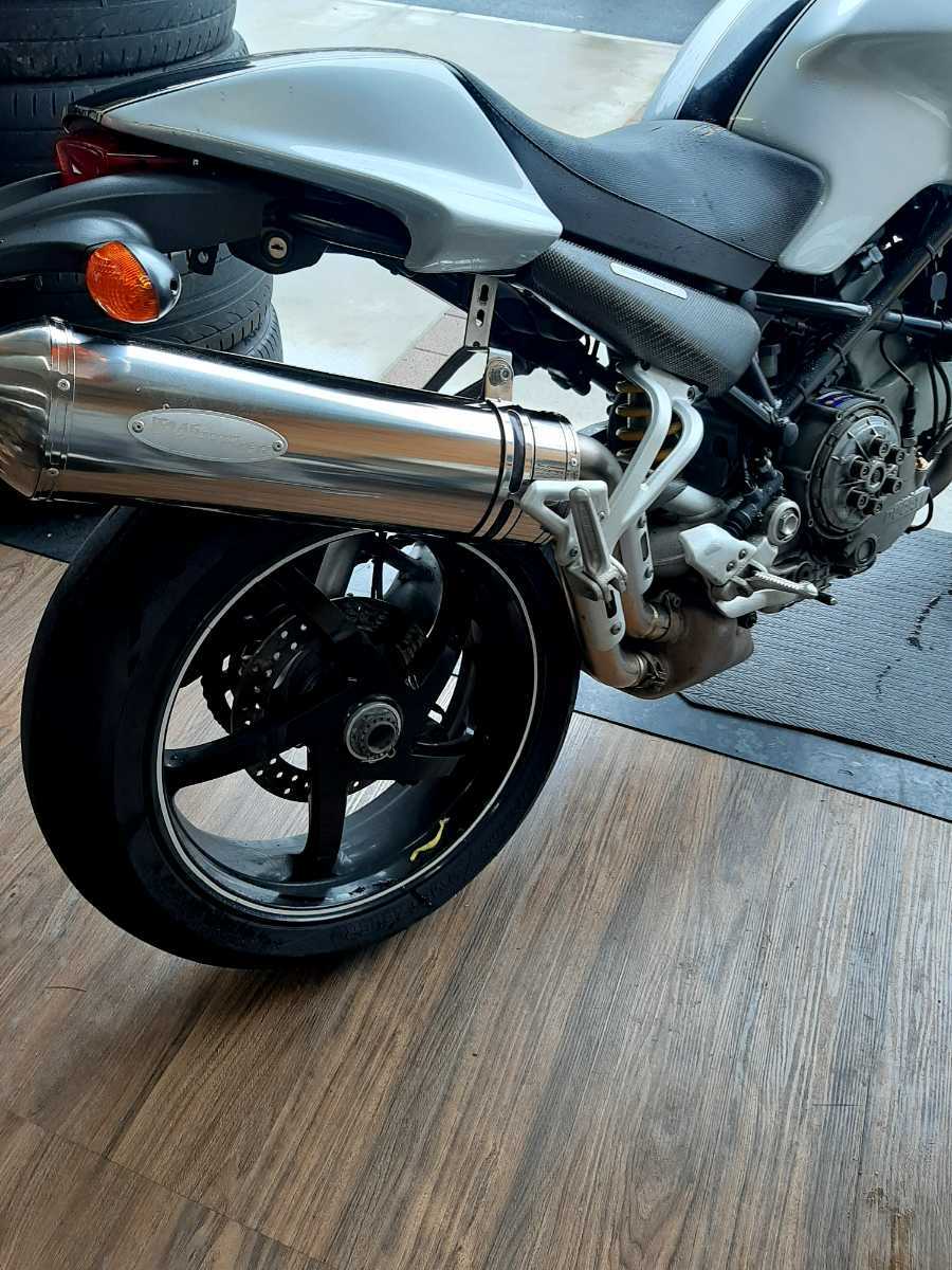 ドゥカティ モンスターS2R S4R AGHAMMER マフラー ハマー スリップオン