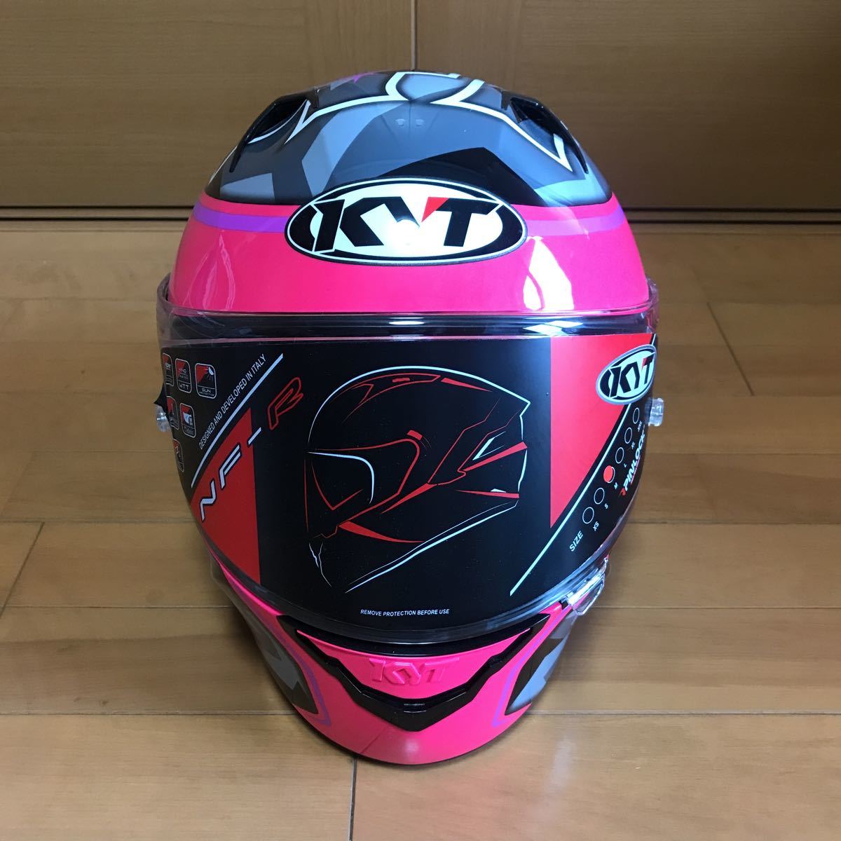 KYT NF-R エスパルガロ レプリカ 2017 フクシャ Mサイズ | KYT 0