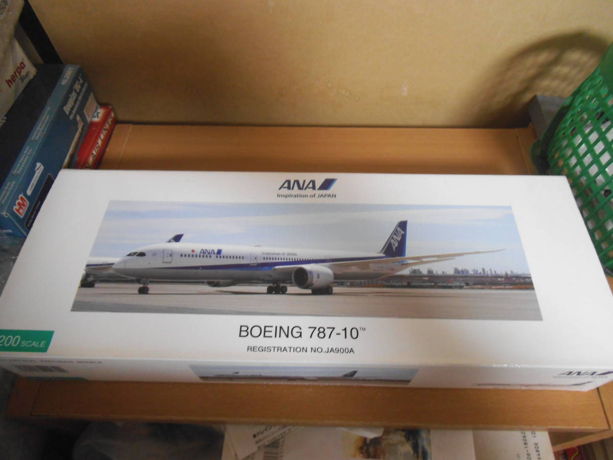 全日空商事 1/200 B787-10 ANA NH20138 美中古 ANA 全日空商事 787-10 1⁄200 Boeing 1:200 B787-10 NH20138 Wings SQ