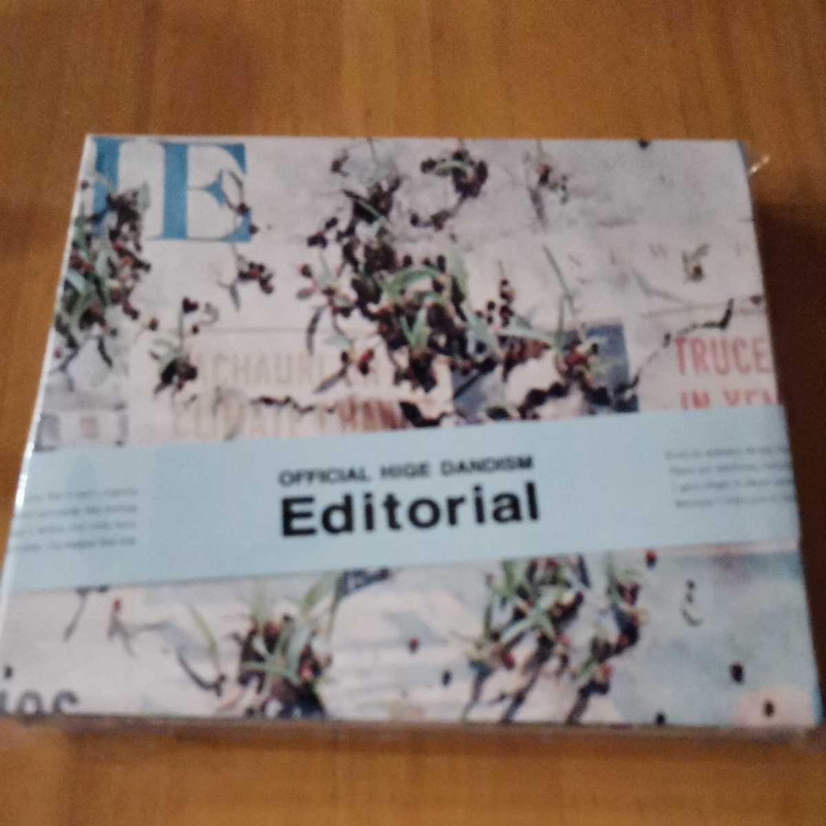 ヒゲダンNEWアルバム　Editorial CDのみ_1