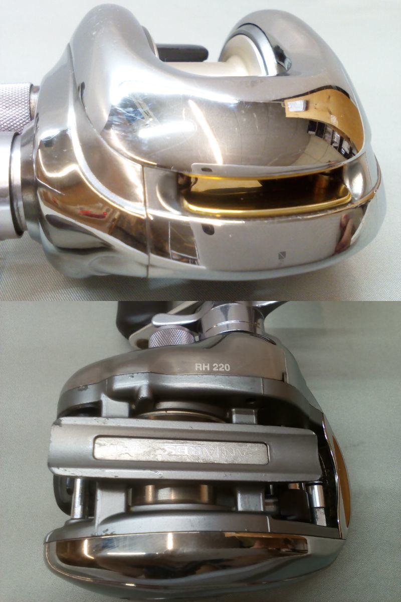 124-KS162-60: SHIMANO シマノ アンタレス antares RH220 ベイトリール