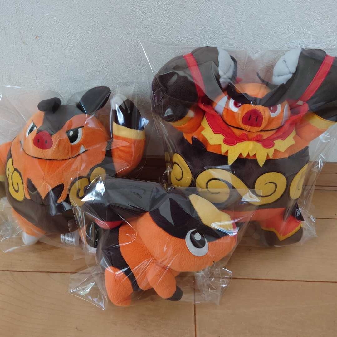 ポケモンぬいぐるみ 進化3種類 ポカブ チャオブー エンブオー ポケットモンスター 売買されたオークション情報 Yahooの商品情報をアーカイブ公開 オークファン Aucfan Com
