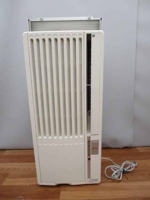 ○Haier ハイアール 窓用エアコン○ JA-16M 冷房専用 窓枠付き 2014年