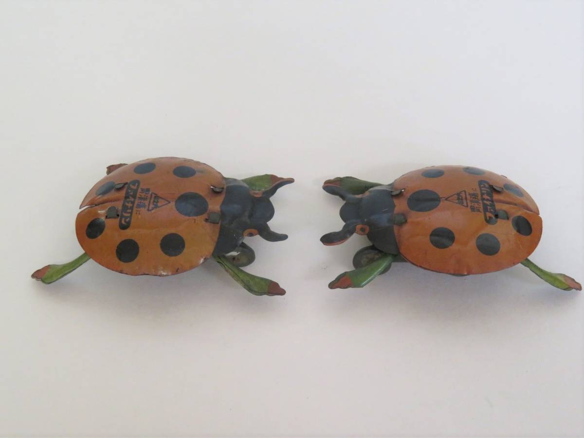 買い卸値 ブリキ てんとう虫 おもちゃ 工芸品