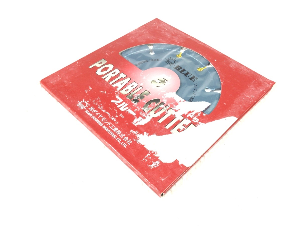 【送料無料☆未使用品オマケ付き♪】ASAHI DIAMOND 旭ダイヤモンド工業 ドライ ポータブルカッター ブルー 5 ×3枚 石材加工 乾式切断_2