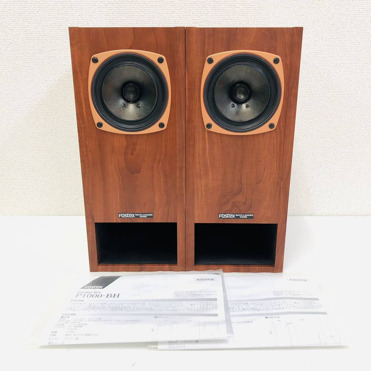 FOSTEX P1000-BH フォステクス スピーカー ペア NN4842 P1000-BH