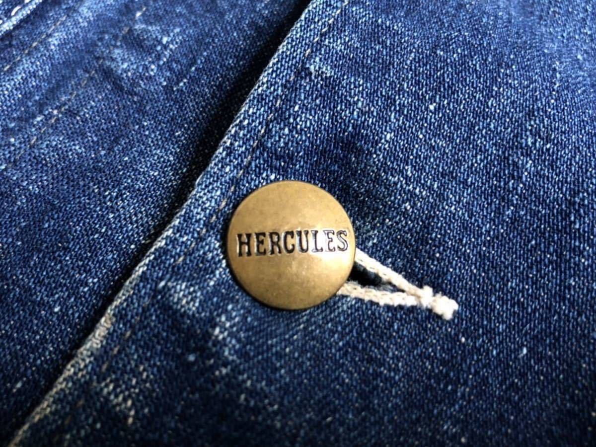 30s 40s 大戦 カバーオール チェンジボタン HERCULES