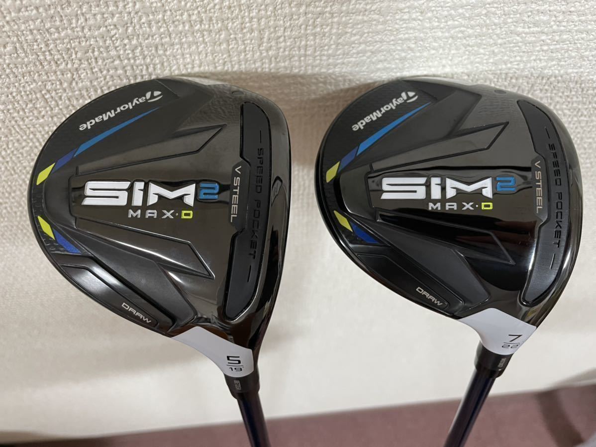 SIM2 テーラーメイド フェアウェイウッド MAX BLUE TENSEI 5W sim2 SR 