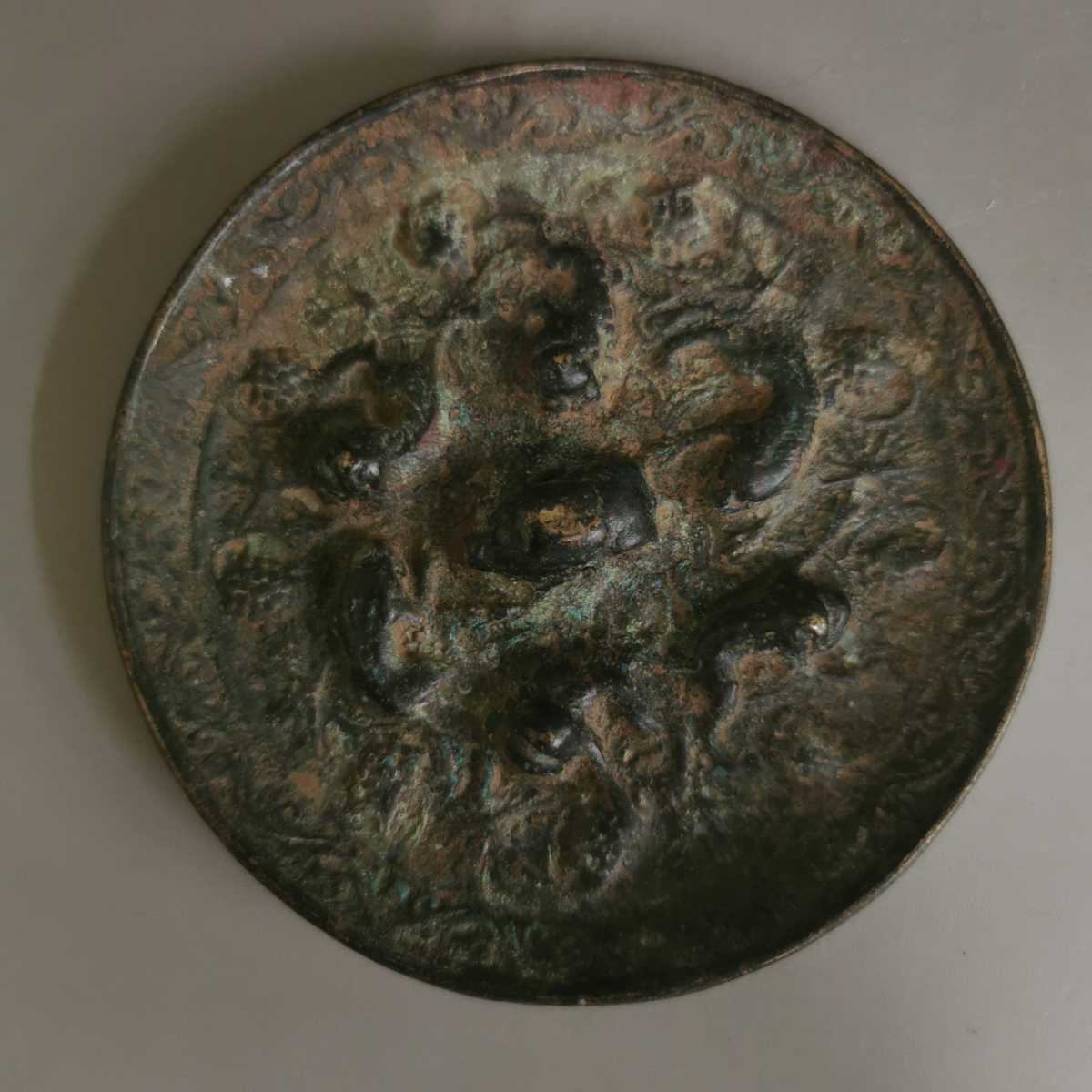 海獣葡萄鏡 唐時代 唐代 -海獣葡萄鏡の中古品・新品・未使用