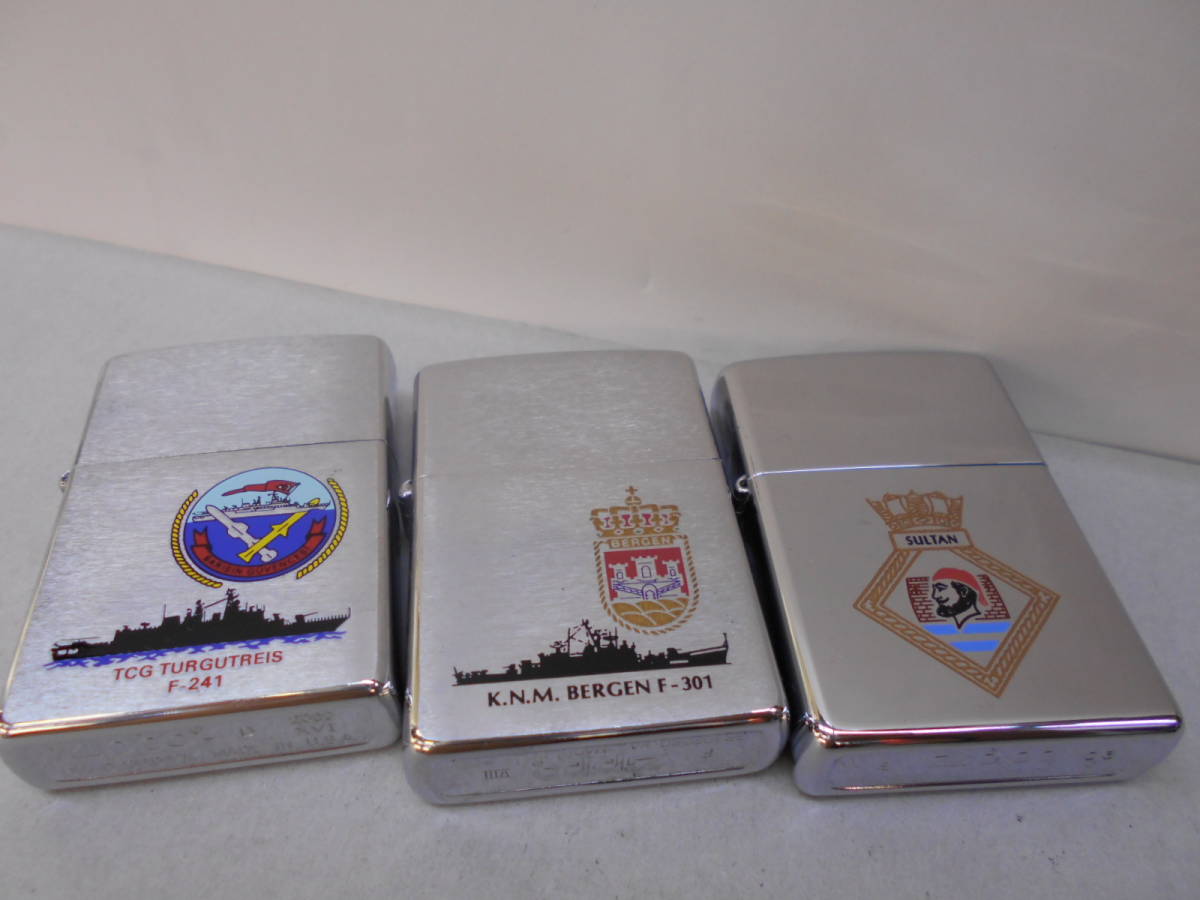 97529☆着火未確認 ZIPPO ジッポ/ オイルライター 3点まとめ セット