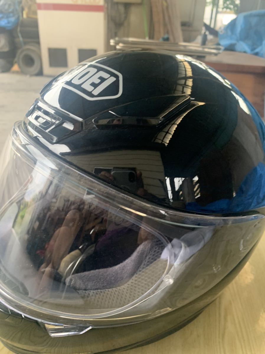 SHOEI フルフェイスヘルメット Z-7 Lサイズ 59cm ジャンク 9/4（2） Z