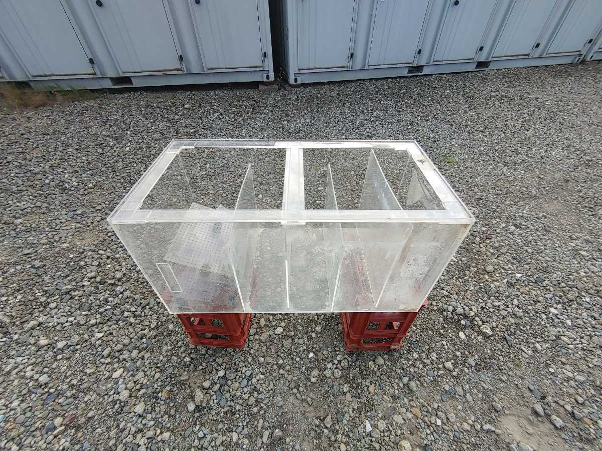 引き取り限定 900×450×450 アクリル水槽 セット アクリル水槽
