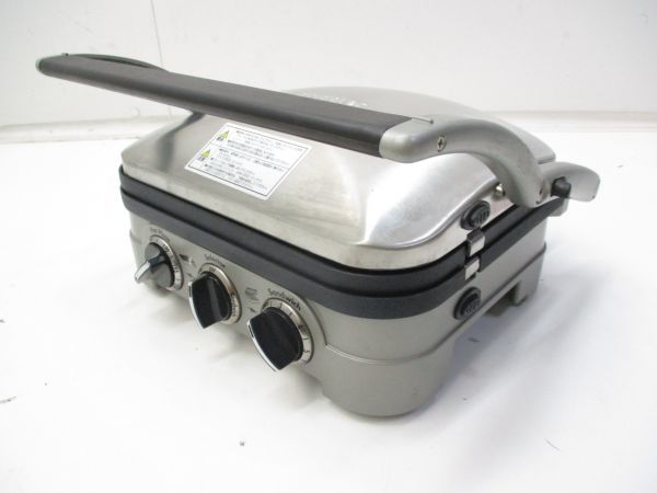 △Cuisinart クイジナート マルチグルメプレート GR-4NJ ホット △Cuisinart クイジナート マルチグルメプレート GR-4NJ ホット