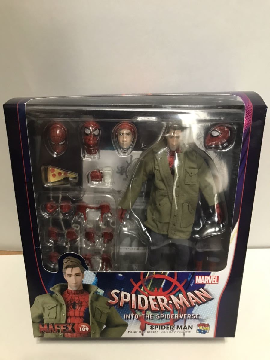 MAFEX スパイダーマン スパイダーバース ピーター・B・パーカー MAFEX