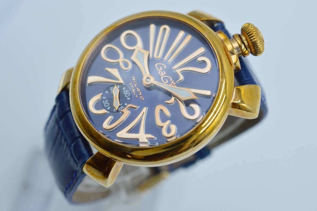安い，100%新品】 【 正規品】ガガミラノ GaGa MILANO MANUALE 48MM 