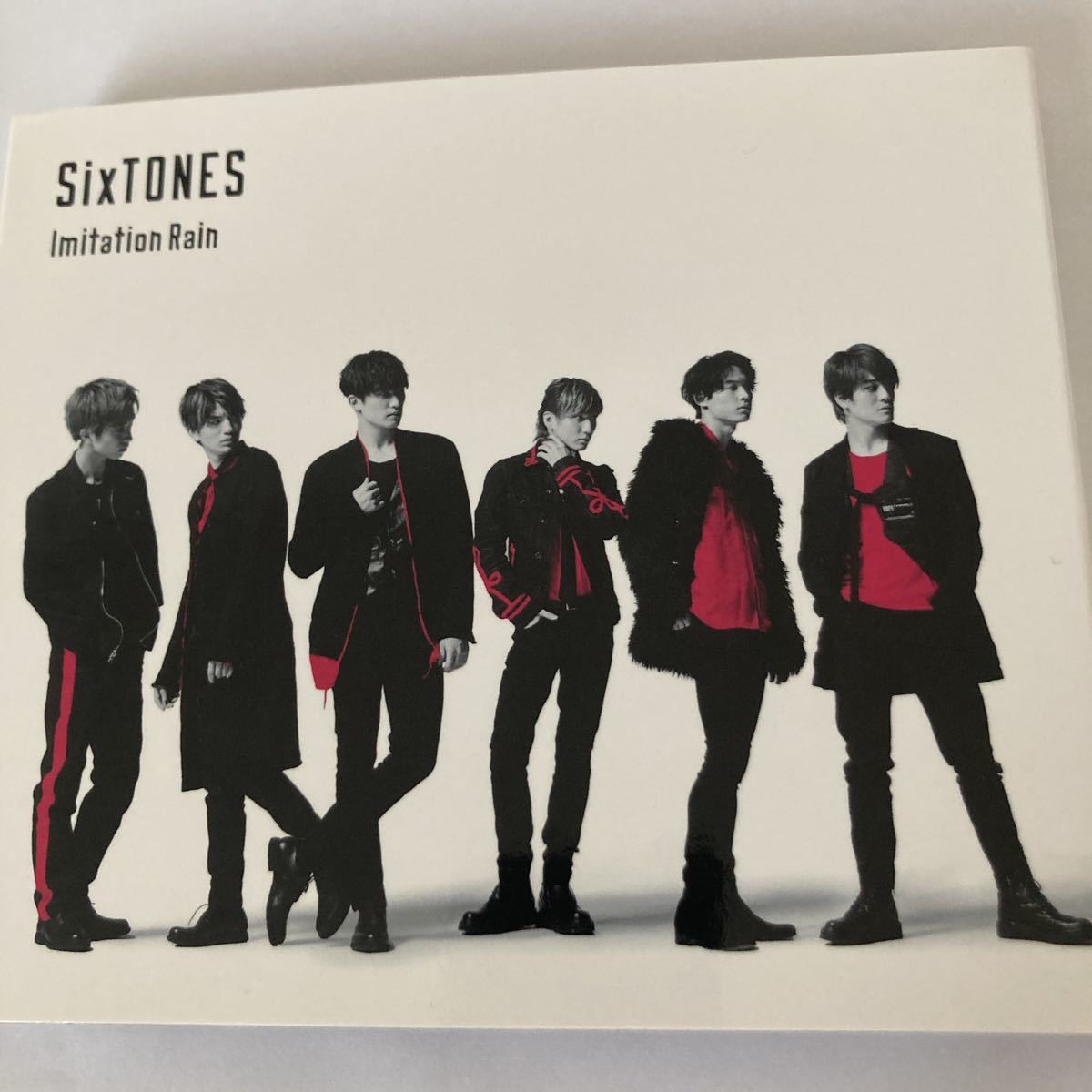 Imitation SixTONES Rain with SnowMan盤 Snow - ⁄ CD Man vs DVD