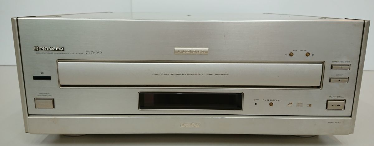 CLD-959 パイオニア LDプレーヤー - PIONEER LD⁄CD再生可パイオニア 