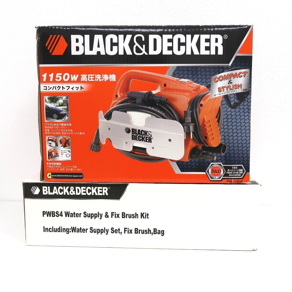 IT301761 ブラックアンドデッカー 高圧洗浄機 PW-1300C BLACK＆DECKER