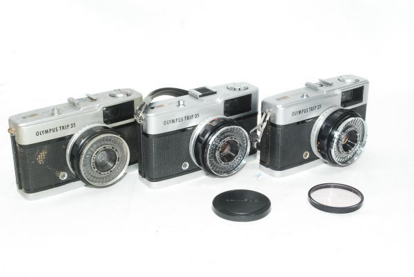 OLYMPUS オリンパス TRIP 35 フィルムカメラ 3台セット【未検品】