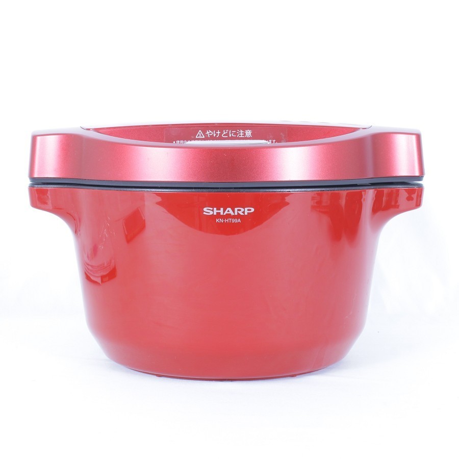 シャープ ヘルシオ ホットクック KN-HT99A-R レシピブック付き 水なし