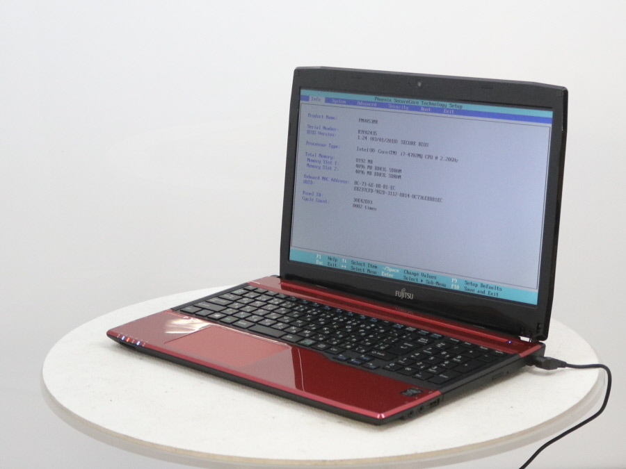 LIFEBOOK AH53⁄M 富士通 FMV FMVA53MR FUJITSU ライフブック FMVA53MB