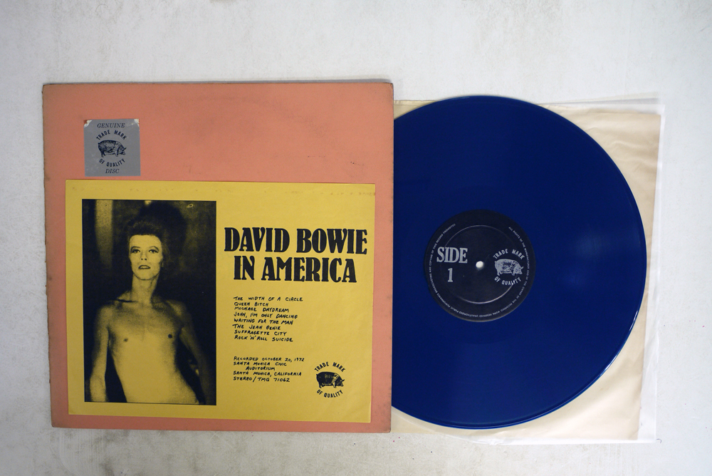 新品、未使用、箱有り 米 ブート DAVID BOWIE/IN AMERICA/TRADE MARK OF QUALITY DB-531 D