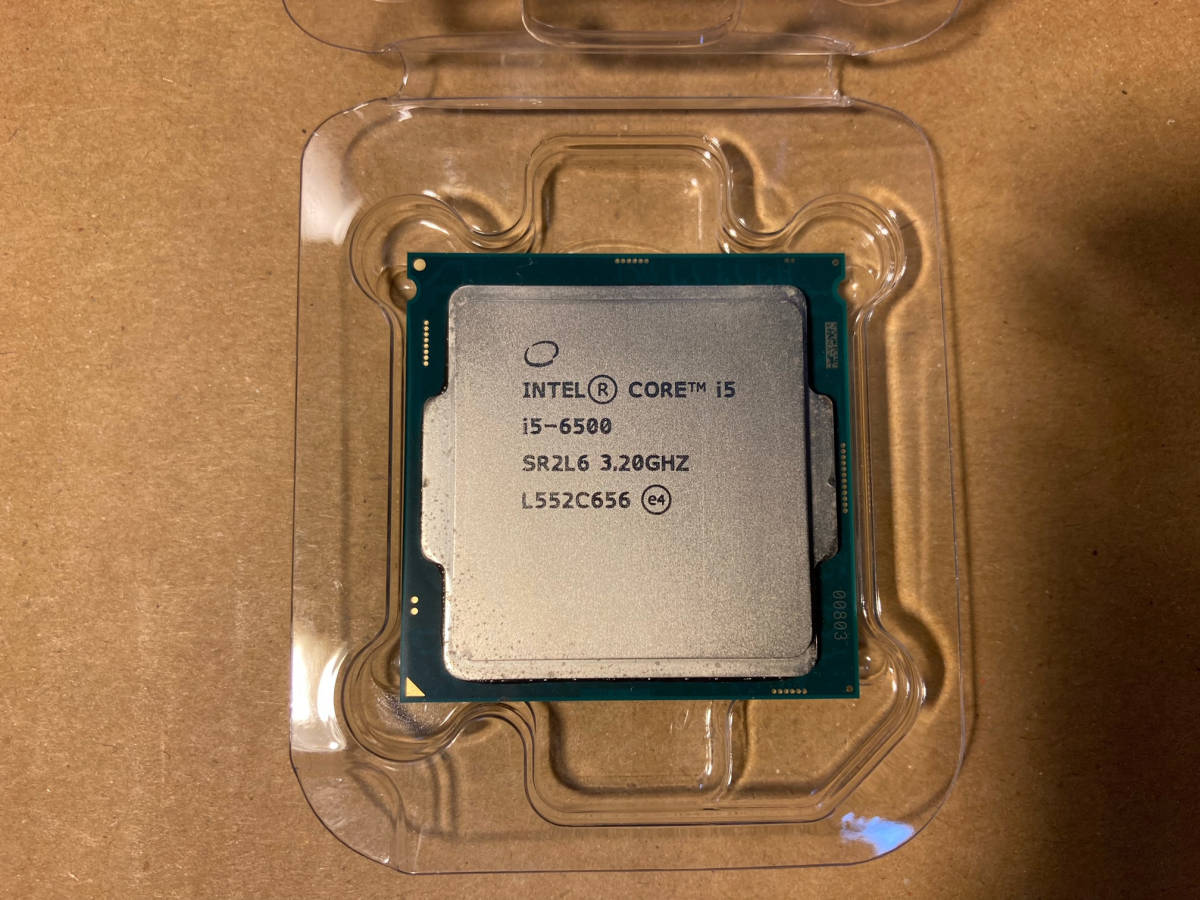 【激安大特価，新作】 Intel Core i5-6500 3.2GHz LGA1151(Core i5)｜売買されたオークション情報、yahooの商品情報をアーカイブ公開 - オークファン Core i5