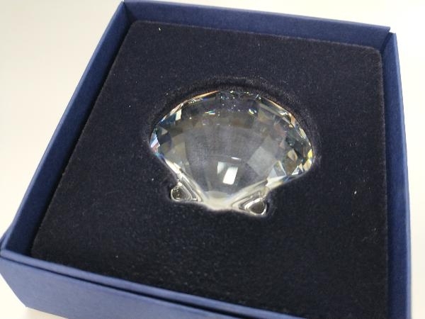お値下げ!】美品 未使用品 SWAROVSKI スワロフスキー 2枚貝 置物 2006 