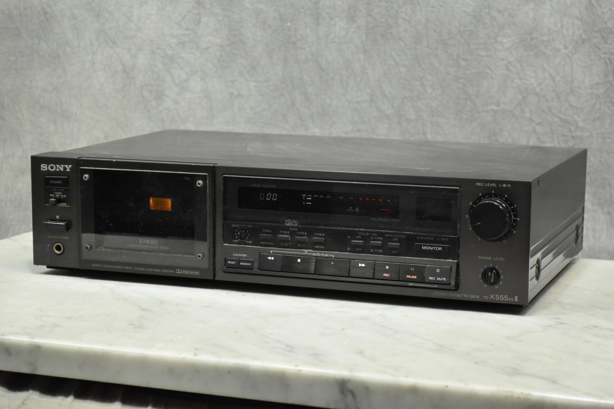 SONY ソニー TC-K555ESⅡ カセットデッキ【ジャンク品