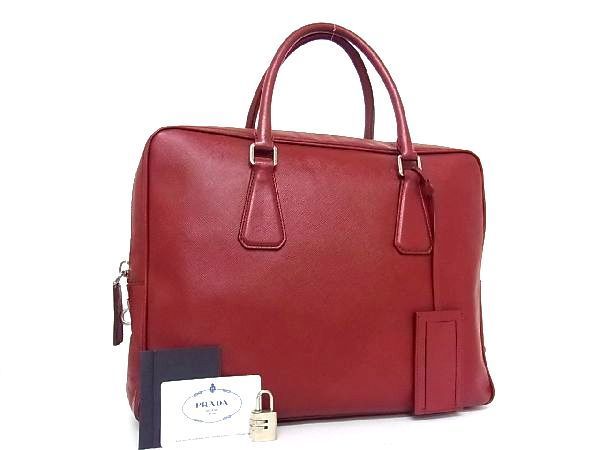 1円 PRADA プラダ サフィアーノレザー シルバー金具 1円 PRADA プラダ サフィアーノレザー シルバー金具