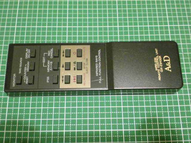 Yahoo!オークション GX-Z9100R - カセットデッキ リモコン A&D